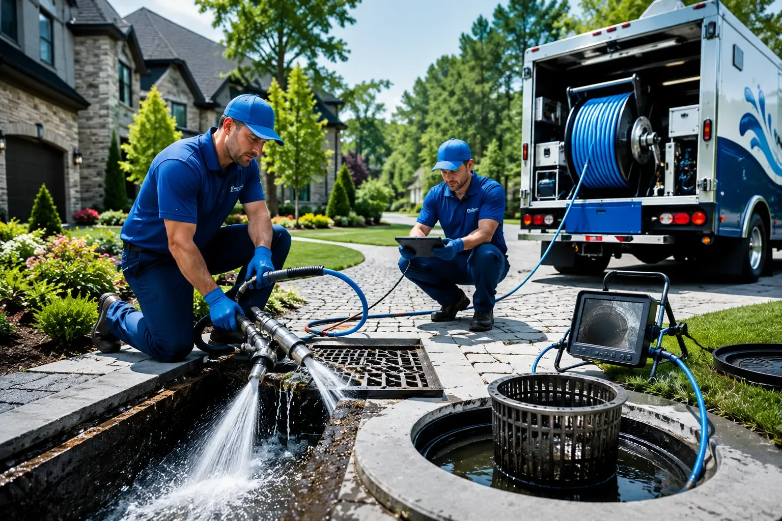 Local outdoor drain cleaning professionals in Lewisburg, KY